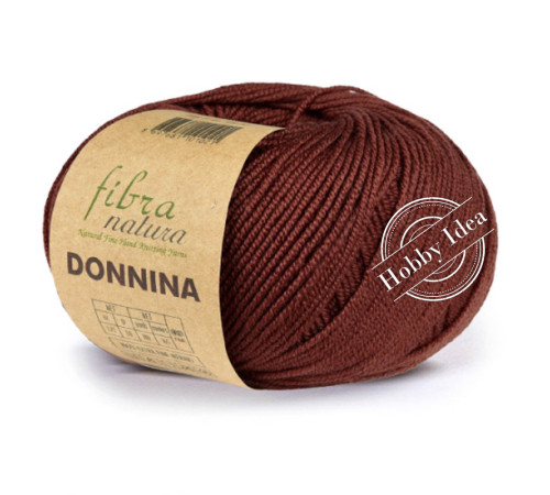 Fibra Natura Donnina 2107 Красно-коричневый