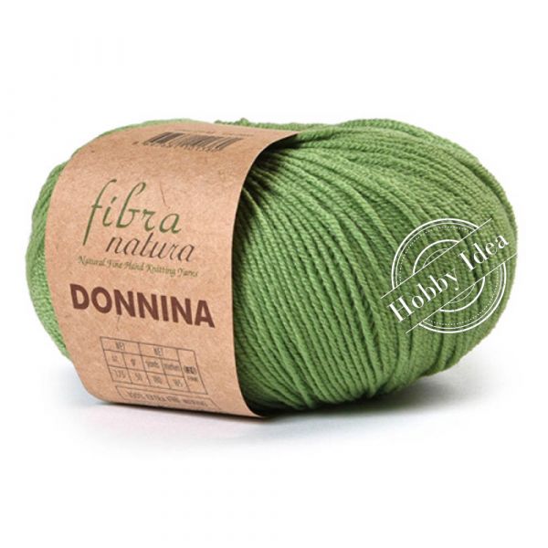 Fibra Natura Donnina 2143 Натуральный зеленый из категории Fibra Natura Donnina
