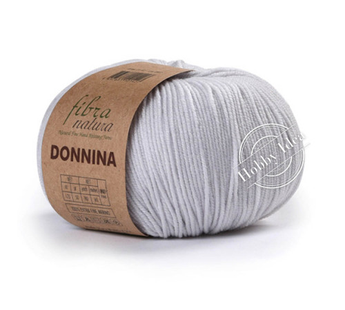 Fibra Natura Donnina 2147 Бело-серый