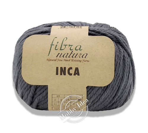 Fibra Natura Inca 43033 Тёмно-серый