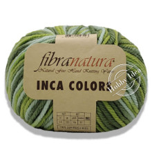 Fibra Natura Inca Colors 44037 Зелёно-фисташково-мятный