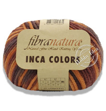 Fibra Natura Inca Colors 44040 Оранжево-Терракотовый