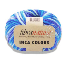 Fibra Natura Inca Colors 44043 Ярко-сине-голубой