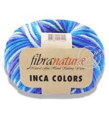 Fibra Natura Inca Colors 44043 Ярко-сине-голубой