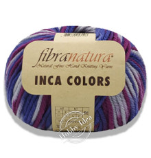 Fibra Natura Inca Colors 44042 Сине-бело-красный
