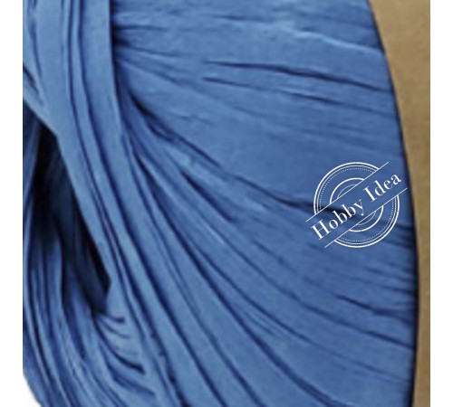 Fibra Natura Raffia 11610 Тёмноголубой