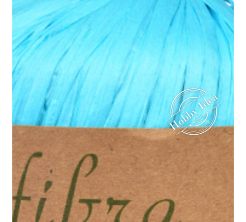 Fibra Natura Raffia 11629 Яркая бирюза