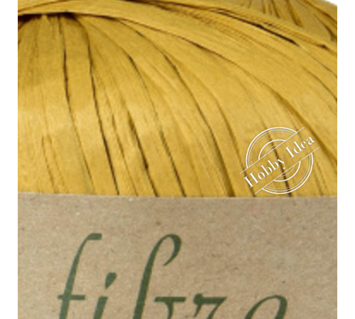 Fibra Natura Raffia 11631 Горчичный