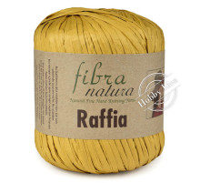 Fibra Natura Raffia 11631 Горчичный