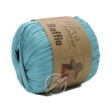 Fibra Natura Raffia 11609 Голубо-бирюзовый