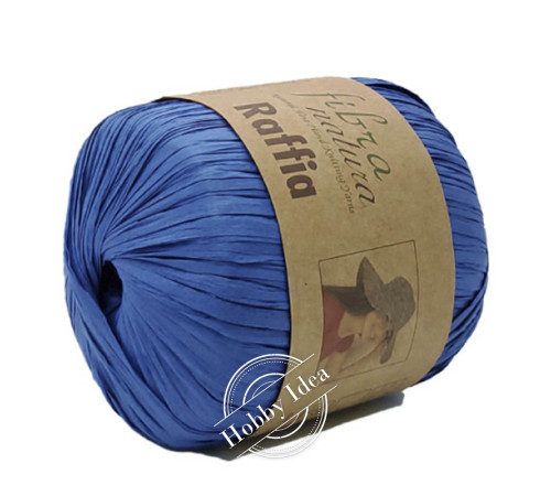 Fibra Natura Raffia 11613 Синий