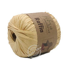 Fibra Natura Raffia 11621 Бледно-горчичный