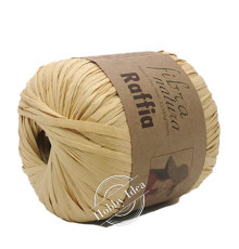 Fibra Natura Raffia 11621 Бледно-горчичный