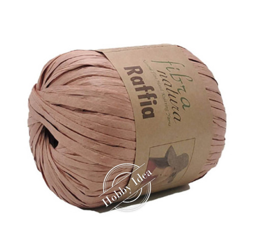 Fibra Natura Raffia 11624 Тёмно-персиковый