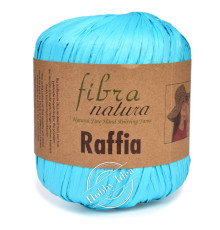 Fibra Natura Raffia 11629 Яркая бирюза