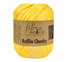 Fibra Natura Raffia Chunky 11424 Ярко-жёлтый