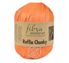 Fibra Natura Raffia Chunky 11425 Оранжевый