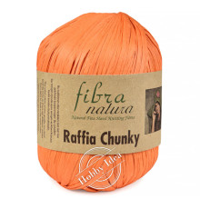 Fibra Natura Raffia Chunky 11425 Оранжевый