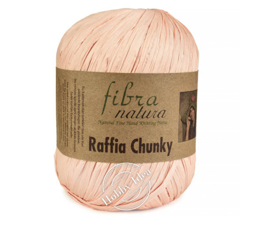 Fibra Natura Raffia Chunky 11426 Молочная карамель