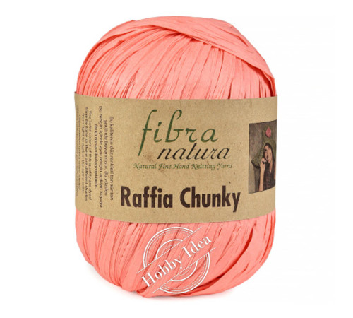 Fibra Natura Raffia Chunky 11427 Нежная роза