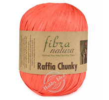 Fibra Natura Raffia Chunky 11428 Коралл