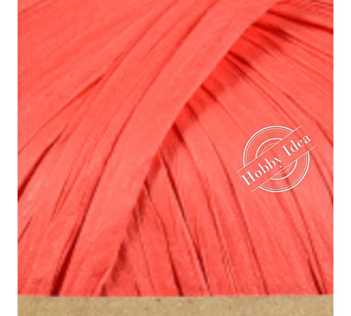 Fibra Natura Raffia Chunky 11429 Яркий коралл