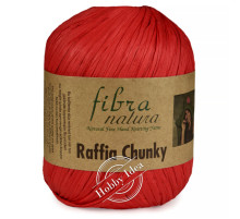 Fibra Natura Raffia Chunky 11432 Красный