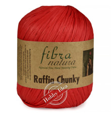 Fibra Natura Raffia Chunky 11432 Красный
