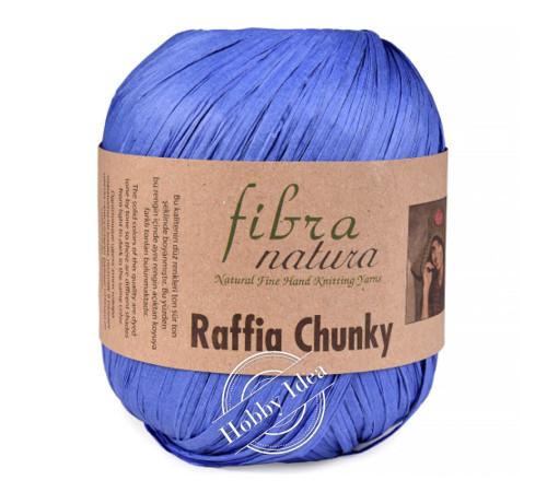 Fibra Natura Raffia Chunky 11435 Васильковый