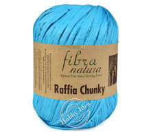Fibra Natura Raffia Chunky 11436 Бирюза