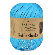Fibra Natura Raffia Chunky 11436 Бирюза