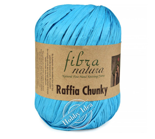 Fibra Natura Raffia Chunky 11436 Бирюза