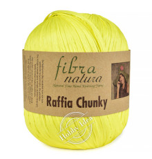 Fibra Natura Raffia Chunky 11437 Лимонный