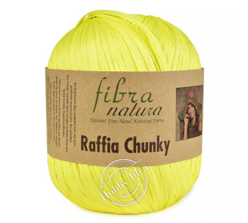 Fibra Natura Raffia Chunky 11437 Лимонный