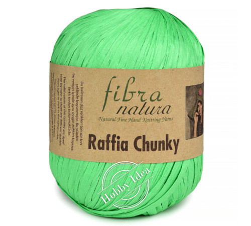 Fibra Natura Raffia Chunky 11439 Салатный