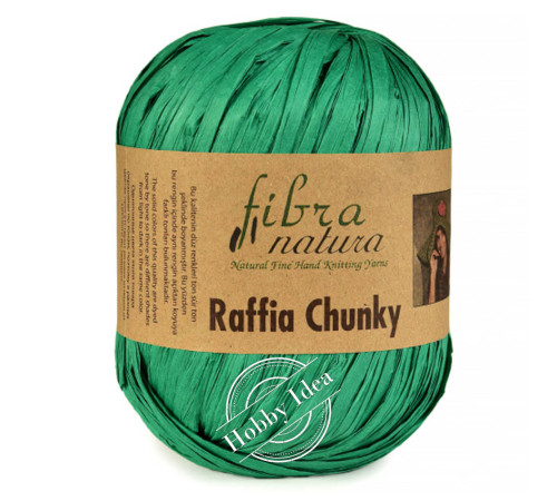 Fibra Natura Raffia Chunky 11440 Изумруд