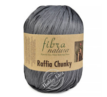 Fibra Natura Raffia Chunky 11442 Тёмно-серый