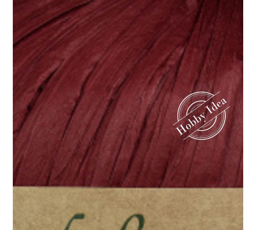 Fibra Natura Raffia Chunky 11444 Бордовый