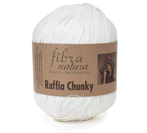 Fibra Natura Raffia Chunky 11402 Молочный