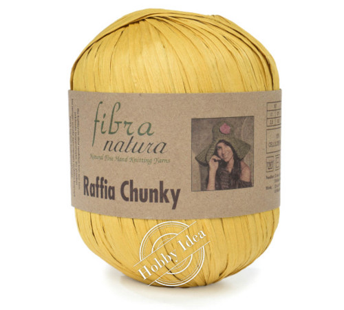Fibra Natura Raffia Chunky 11403 Тыквенный
