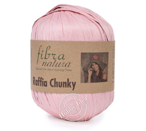 Fibra Natura Raffia Chunky 11404 Блекло-розовый