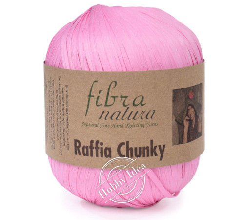 Fibra Natura Raffia Chunky 11405 Розовый