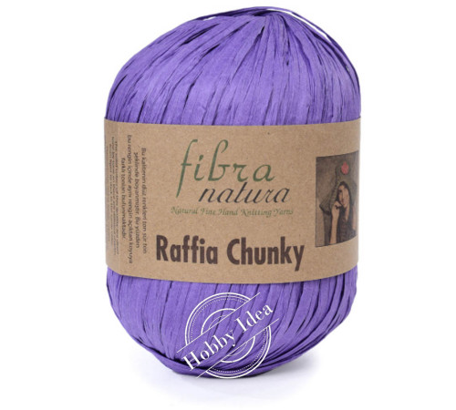 Fibra Natura Raffia Chunky 11408 Сиреневый