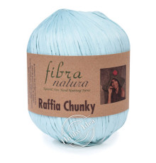 Fibra Natura Raffia Chunky 11409 Светло-голубой