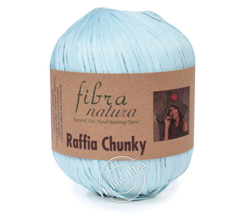 Fibra Natura Raffia Chunky 11409 Светло-голубой