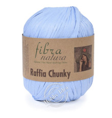 Fibra Natura Raffia Chunky 11410 Голубой