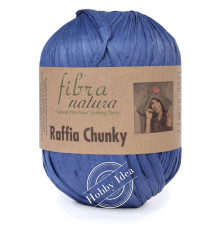 Fibra Natura Raffia Chunky 11413 Синий