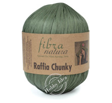 Fibra Natura Raffia Chunky 11414 Зелёный