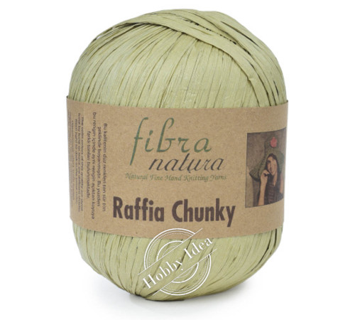 Fibra Natura Raffia Chunky 11415 Светло-оливковый