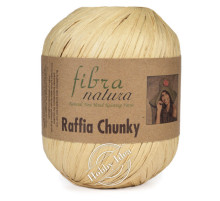 Fibra Natura Raffia Chunky 11417 Топлёное молоко